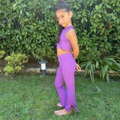 Purple Energy Girl Set