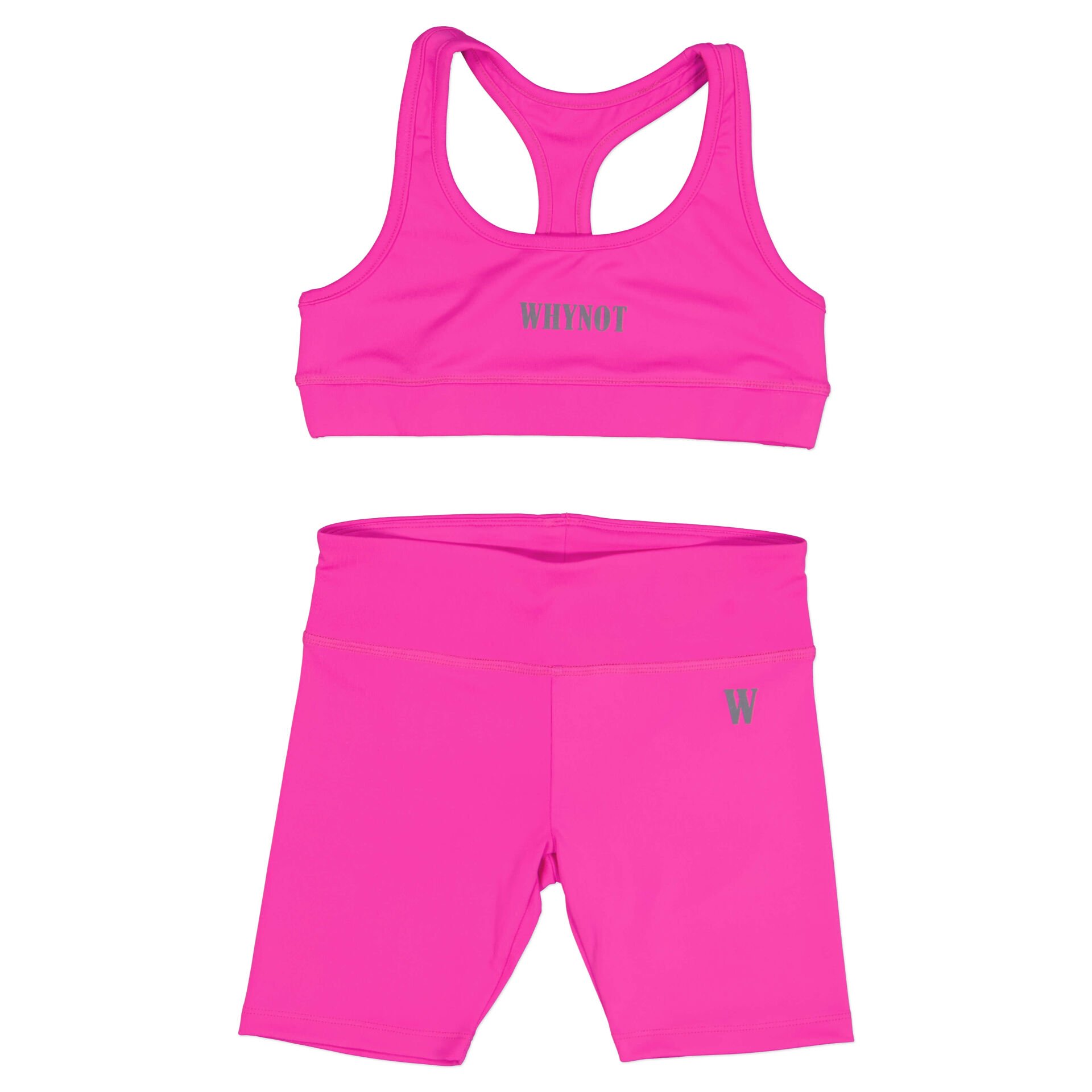 WHYNOT Active Kız Çocuk Crop Tayt Takım