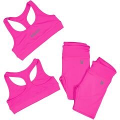 WHYNOT Active Kız Çocuk Crop Tayt Takım